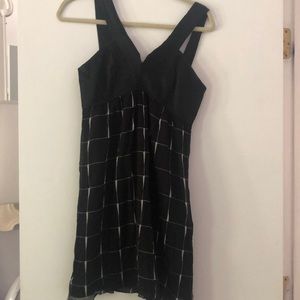 Express Black Silk Dress size small